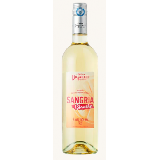 Sangria blanche 75cl Bigallet 10%vol. - Gamme Premium