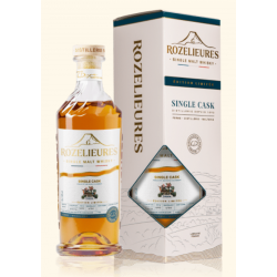 Whisky Rozelieures Finish fût de rhum colombien Coloma -Edition limitée Single Malt 70cl 46%vol.