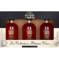 Coffret Rhum Rivière du Mât 3x20cl