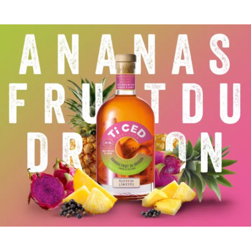 TI'ARRANGE DE CED FRUIT DU DRAGON POIVRE DE PHU QUOC 70 cl 36%vol.