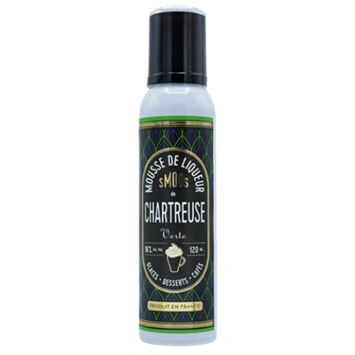 Mousse de liqueur de Chartreuse® Verte SMOOS 16% vol. 120ml