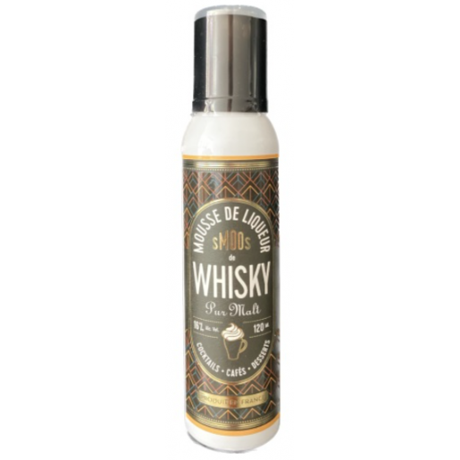 Mousse de liqueur de Whisky Pur Malt SMOOS 16% vol. 120ml