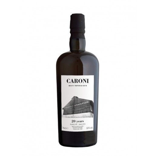 Rhum Caroni 20 ans 1992 Heavy Trinidad 55°  