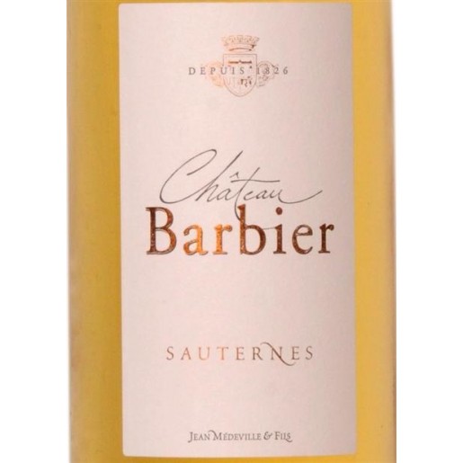 Sauternes Chateau Barbier 75cl