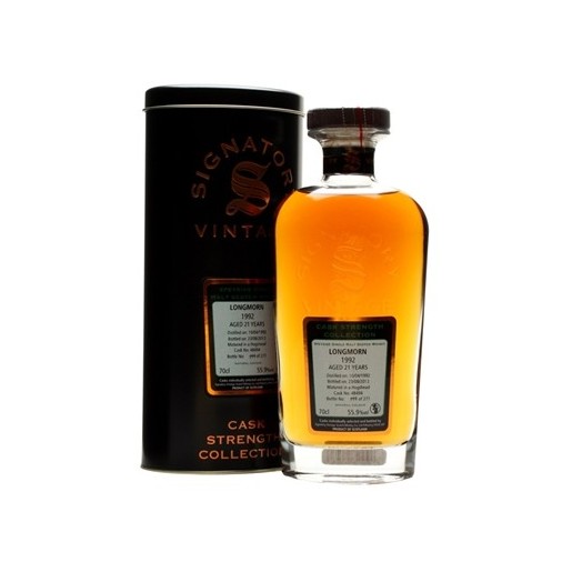 Longmorn  22 ans Signatory 1992 70cl  53.9°