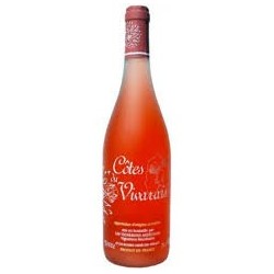 Côtes du Vivarais Rosé 2019 Sérigraphié 13%vol 75 cl
