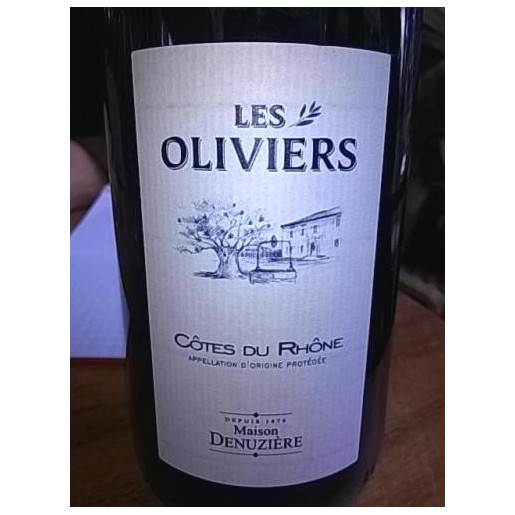 Les oliviers 2015 75cl