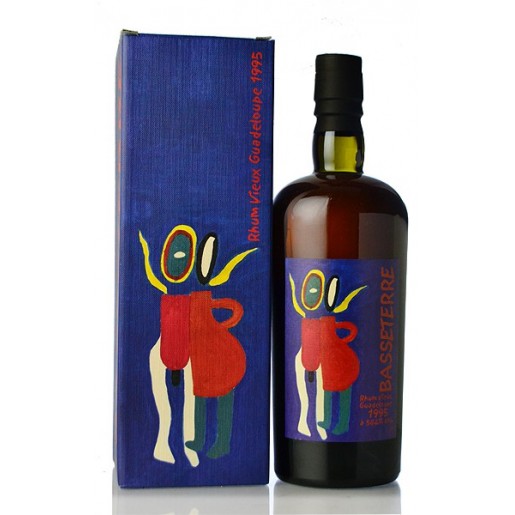 Rhum BASSETERRE 1995 Vieux Guadeloupe 58.2% vol. 70cl