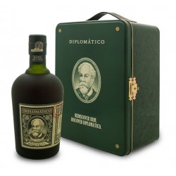 Coffret Diplomatico Exclusiva réserva Vert 70cl 40%vol.