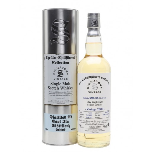 Caol Ila Signatory vintage 2009 very cloudy 70cl 40ùvol.