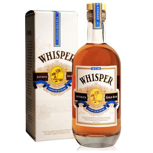 Rhum Whisper Antigua Gold Rum 70cl