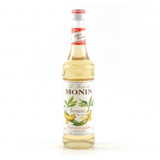 Sirop Monin Banane jaune 70cl